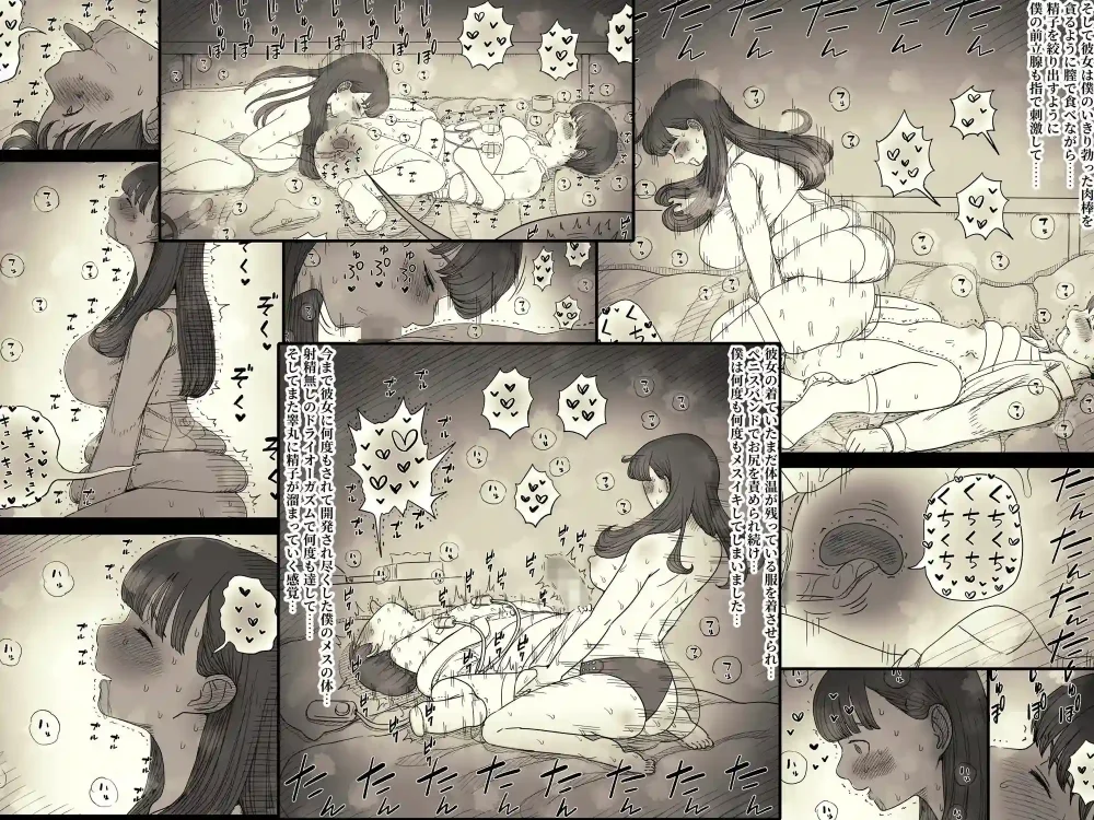 【ひまわりのたね】によるエロ漫画同人誌作品【文学女子に食べられる6（d_725772）】のサンプル_09