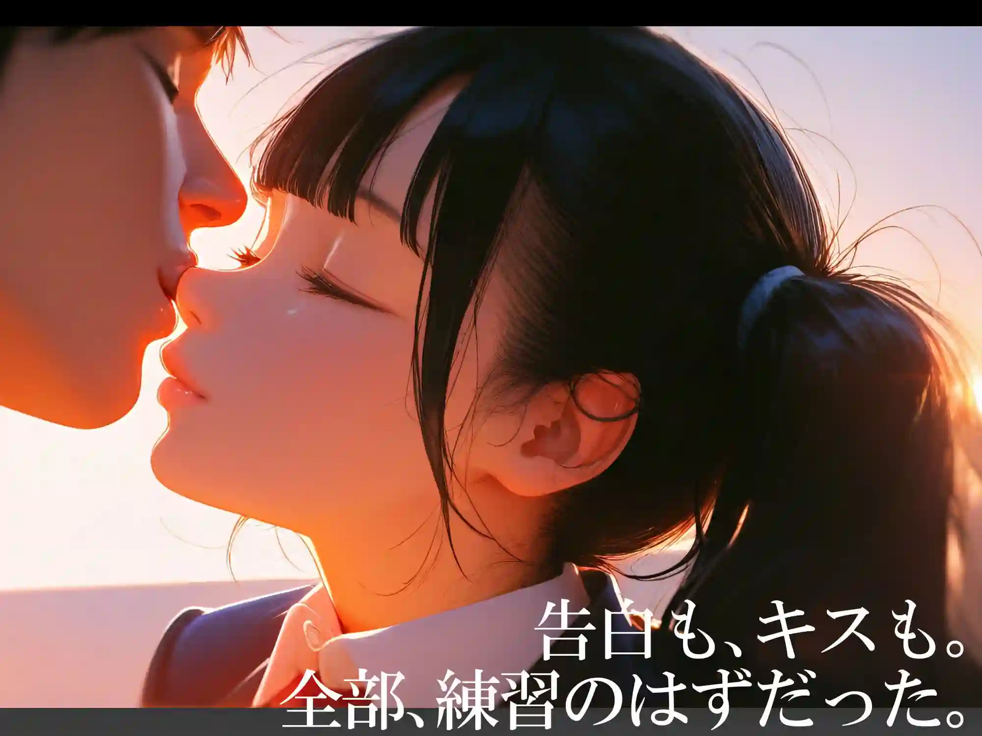 【電脳戯画】によるエロ漫画同人誌作品【幼なじみと、恋人ごっこ。(d_731701)】のサンプル_01