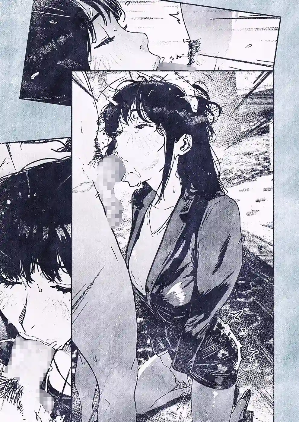 【平仮名で、べろきす】によるエロ漫画同人誌作品【100日後に妊娠するOLさん!(d_704726)】のサンプル_04