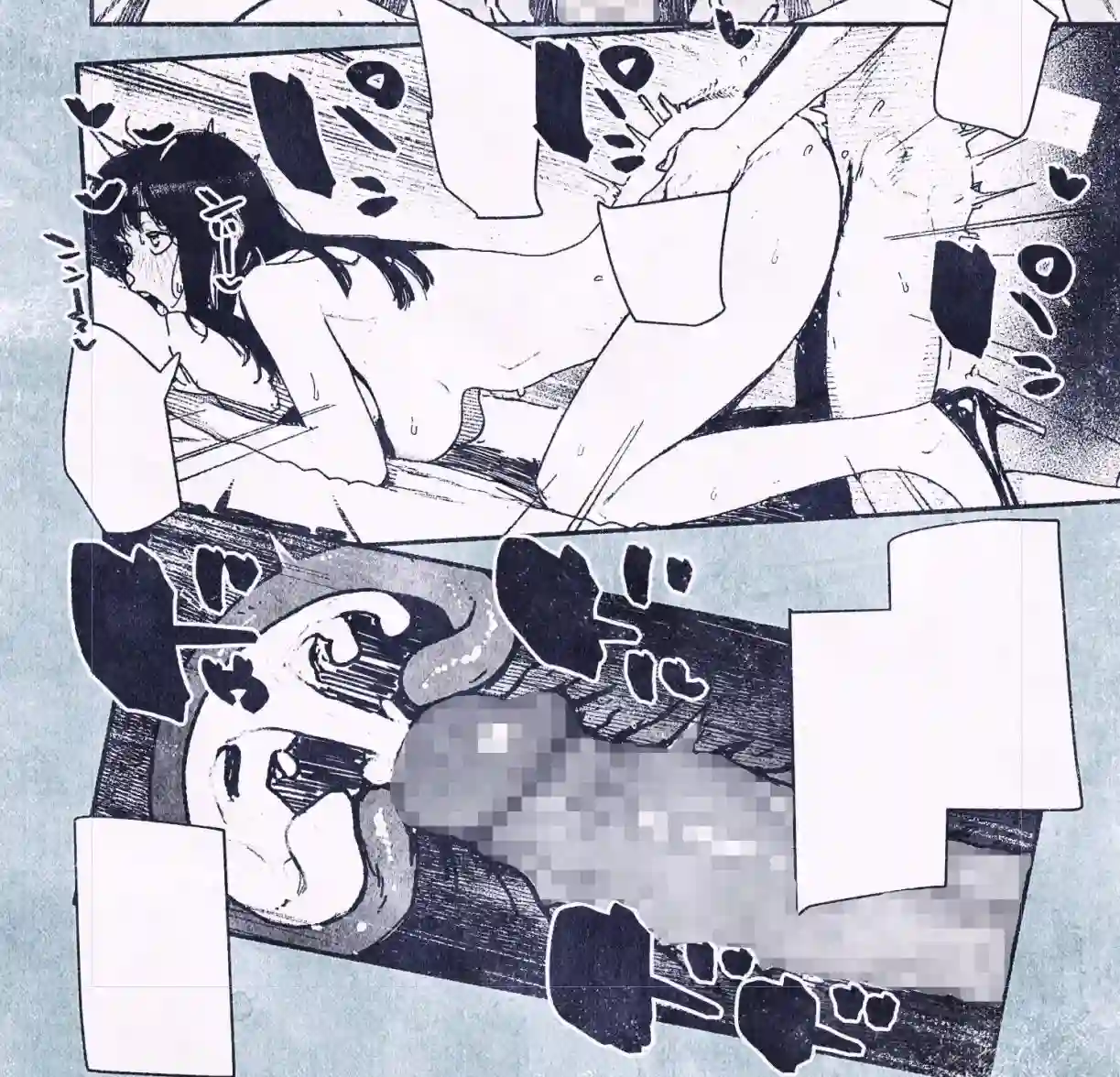 【平仮名で、べろきす】によるエロ漫画同人誌作品【100日後に妊娠するOLさん!(d_704726)】のサンプル_06