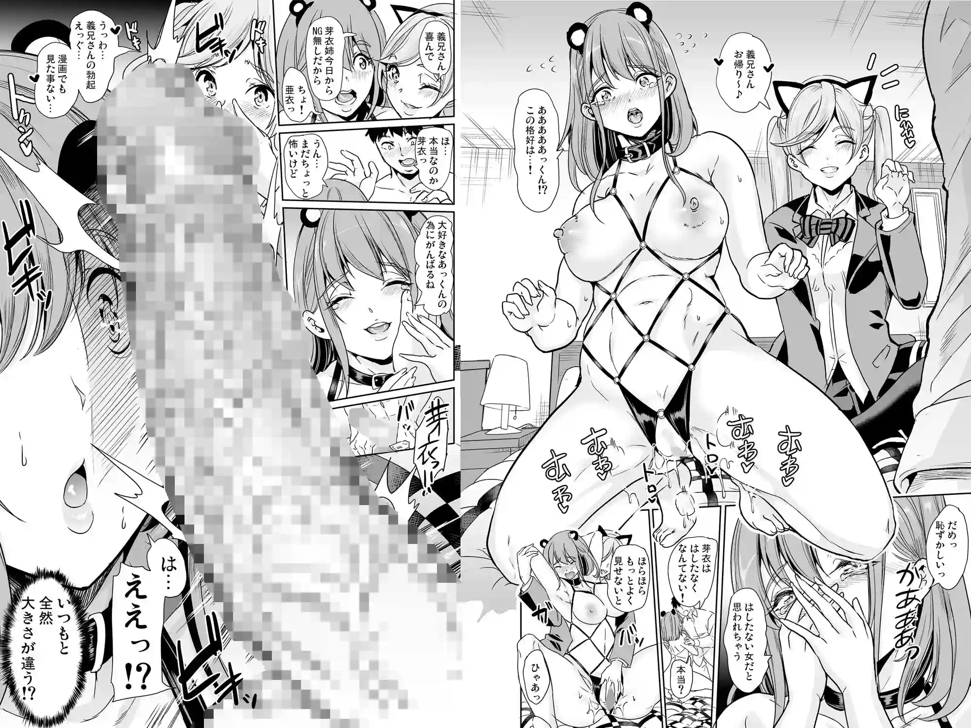 【鳳まひろ】によるエロ漫画同人誌作品【妻のNGが無くなって行く 〜妻と義妹の姉妹丼〜（d_226724）】のサンプル_01
